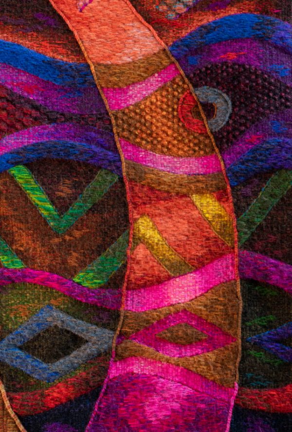 Tree Of Life Tapestry Art detail 1