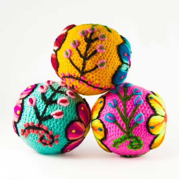 Embroidered Christmas Ornaments 3 jpg