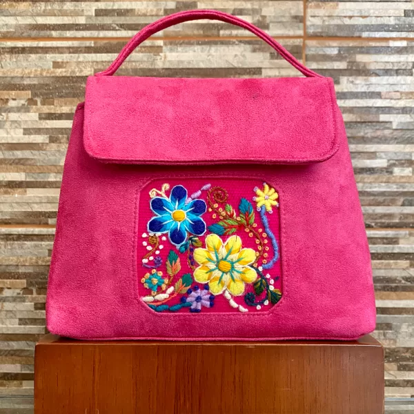 Top Handle Bag - Fuchsia